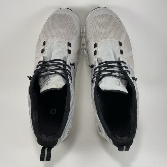 On Cloud 5 Slip On Waterproof Running Shoes Womens Size 11 Gray Athletic Low - Picture 5 of 10